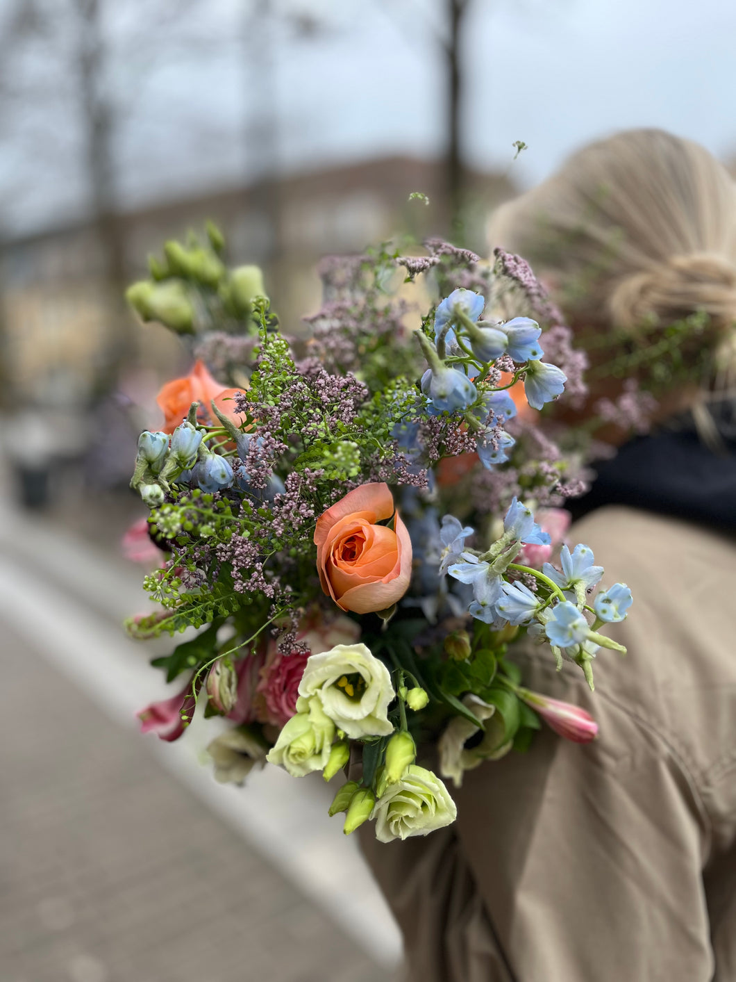 100% Blomster Buket